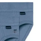 2er Pack Jungen Sportslips SCHIESSER Original Fine Rib - jeansblau
