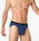 Herren Rio-Slip SCHIESSER Duality Function - dunkelblau