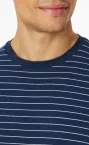 SCHIESSER Herren Schlafanzug Kurz Casual Essentials - blau