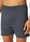 2er Pack Herren Boxershorts SCHIESSER Multipacks -blau + blau-weiß