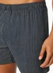 2er Pack Herren Boxershorts SCHIESSER Multipacks -blau + blau-weiß