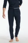 Herren Loungehose Lang SCHIESSER Mix & Relax - nachtblau