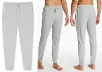 Herren Loungehose Lang SCHIESSER Mix & Relax - grau-meliert