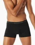 Herren Shorts SCHIESSER Cotton Flex - schwarz