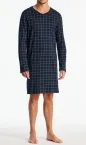 Herren Nachthemd SCHIESSER Fine Interlock - nachtblau