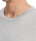 Herren T-Shirt SCHIESSER Mix+Relax - grau meliert