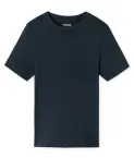 Herren T-Shirt SCHIESSER Mix+Relax - nachtblau