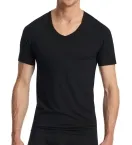 Herren T-Shirt SCHIESSER Premium Modal - schwarz