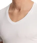 Herren T-Shirt SCHIESSER Premium Modal - weiß