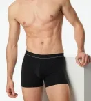 Herren Shorts SCHIESSER Pure Micro - schwarz