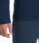 SCHIESSER Herrenschlafanzug Casual Essentials - admiralblau