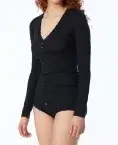 Damen-Langarmshirt SCHIESSER Revival Agathe - schwarz