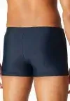 SCHIESSER Men's Aqua Swim Shorts with Leg - Black