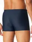 SCHIESSER Men's Aqua Swim Shorts with Leg and Contrast Stripes - Blue