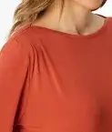 SCHIESSER Women's Selected Premium Long Pyjama Set - Terracotta-Cream