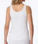 SCHIESSER Damen Trägertop Unique Micro - Weiß
