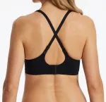 SCHIESSER Women's Soft Bra with Cups Unique Micro - Black