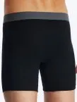 SCHIESSER Herren Long-Shorts 3er-Pack 95/5 - mehrfarbiger Bund