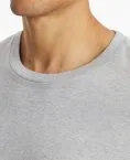 SCHIESSER Men's Long-Sleeve Round-Neck Shirt Mix+Relax - Grey