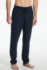 SCHIESSER Herren Schlafhose lang Mix+Relax - Nachtblau