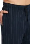 SCHIESSER Herren Schlafhose lang Mix+Relax - Nachtblau
