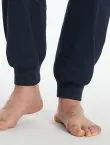 SCHIESSER Men's Long Pyjama Set Comfort Essentials - Midnight blue