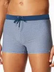 SCHIESSER Men's Swim Trunks Retro Aqua - Blue