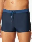 SCHIESSER Men's Swim Trunks with Leg Aqua - Blue