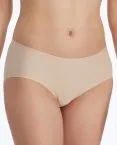 SCHIESSER Damen Seamless-Panty Invisible Cotton - Sand