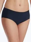 SCHIESSER Damen Seamless-Panty Invisible Cotton - Blau