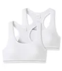 SCHIESSER Mädchen Bustier Long Life Rib Doppelpack - Weiß