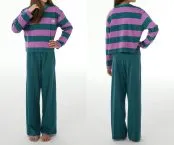 SCHIESSER Mädchen Schlafanzug lang Nightwear - Rot