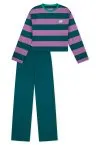 SCHIESSER Mädchen Schlafanzug lang Nightwear - Rot – Ansicht 2
