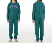 SCHIESSER Mädchen Schlafanzug lang Teens Nightwear - Grün