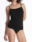 SCHIESSER Damen 2PACK Spaghettitop 95/5 - Schwarz – Ansicht 3