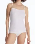 SCHIESSER Damen Spaghettitop 95/5 Doppelpack - Weiß – Ansicht 3