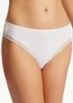 SCHIESSER Damen Cheeky-String im 3er-Pack - Schwarz, Weiß, Graumelange – Ansicht 2