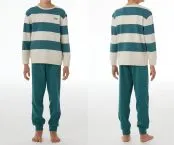 Grüner Jungen-Schlafanzug aus der SCHIESSER Serie Nightwear