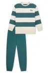 SCHIESSER Jungen Schlafanzug lang Interlock - Grün – Ansicht 2