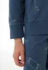 SCHIESSER Jungen Schlafanzug lang Nightwear - Dunkelblau – Ansicht 3