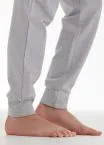 SCHIESSER Jungen Schlafanzug lang Sweatware - Grau meliert – Ansicht 5