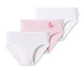 Mehrfarbige Mädchen-Hüftslips aus der SCHIESSER Feinripp-Serie
