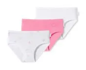 Mehrfarbige Mädchen-Hüftslips aus SCHIESSER Feinripp