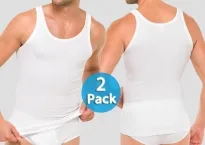 Sportjacke Cotton Essentials Doppelripp 2er Pack