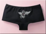 Mädchen Low-Cut-Brief Schiesser Angel & Devil