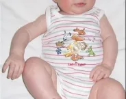 Schiesser Baby Body 0/0 Die Lieben Sieben