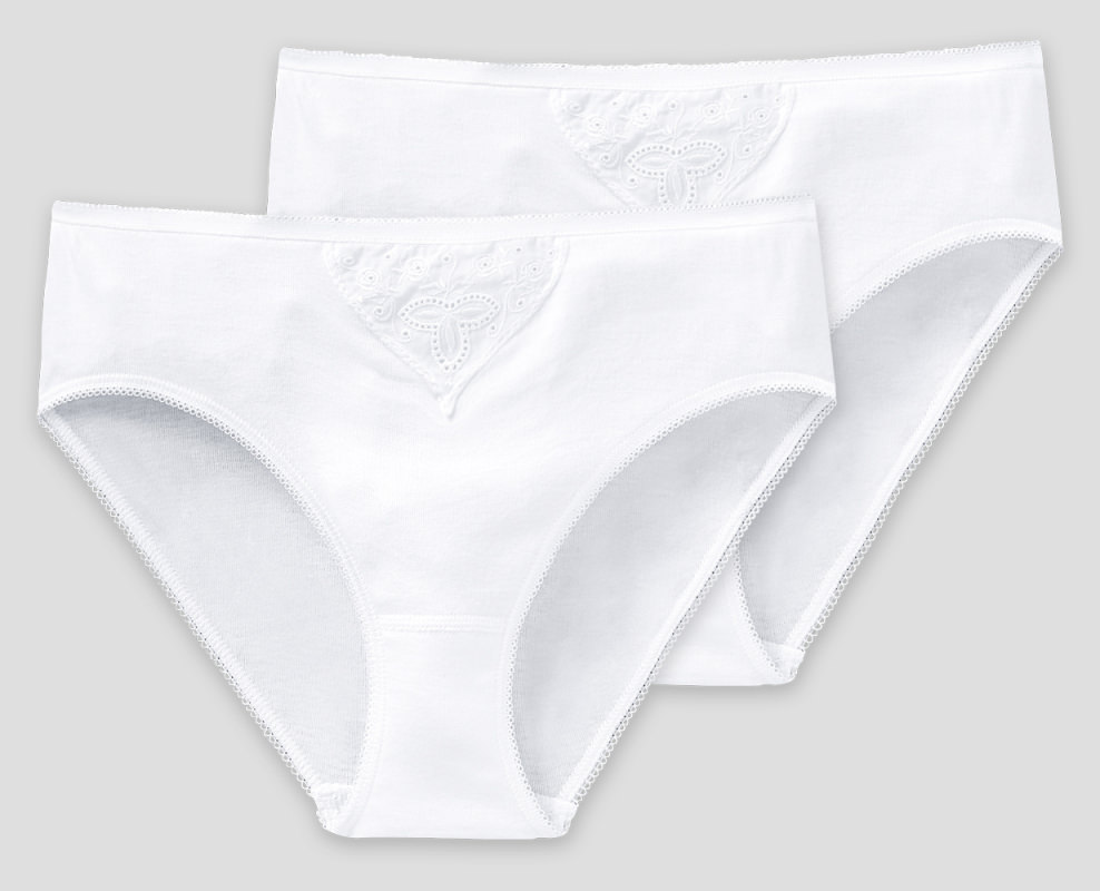 Schiesser Herren Slip 2er Pack - Klassischer Sportslip Mit Karomuster & Softbund