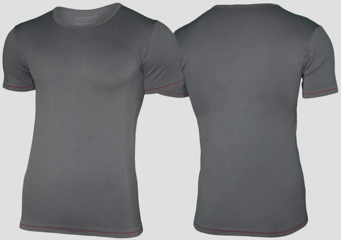 Shirt 1/2 SCHIESSER Active Seamless - 152926-205 grey