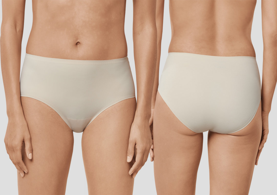 Women's maxi brief Schiesser Invisible Soft -nude -20%