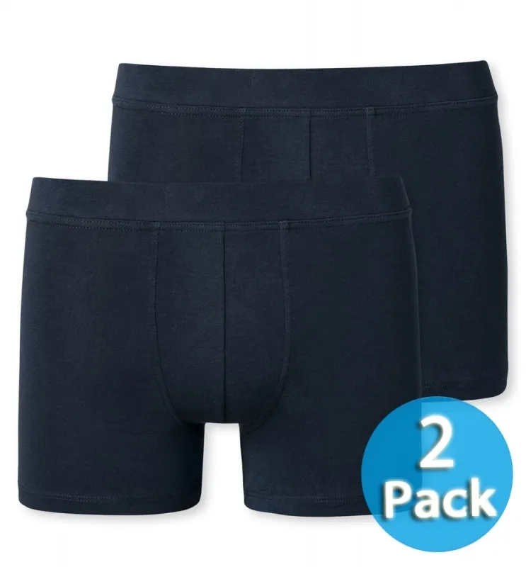 2-Pack Boxer briefs for boys Schiesser 95/5 - midnight blue